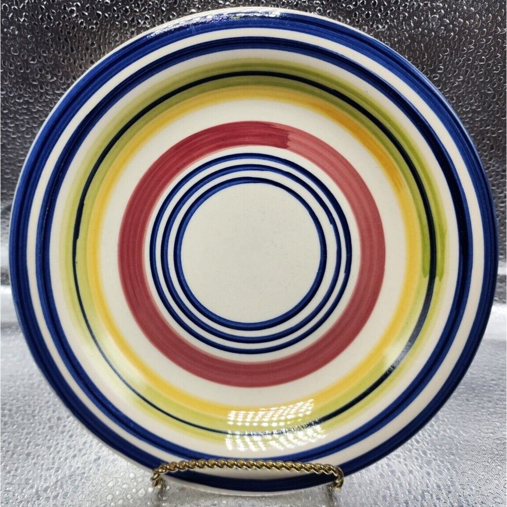 STONEWARE EXCLUSIVELY FOR PIER1 IMPORTS SALAD PLATES (Set of 7) - Picture 5 of 16